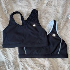 2 Champion Sports Bras || Light Support, Breathable, Athletic Wear